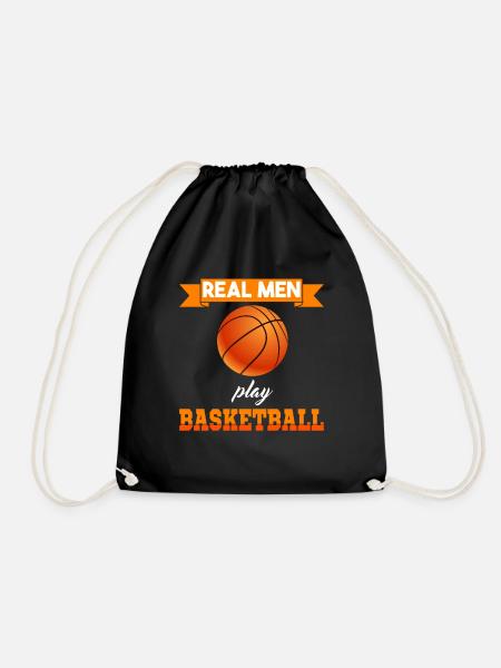 Basketball Player Jersey Basketball Player Streetball - Drawstring Bag - black