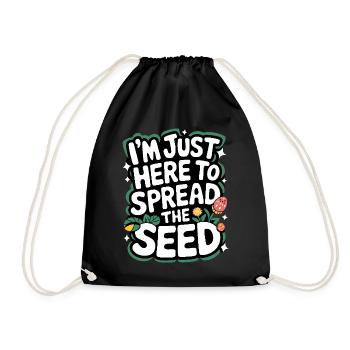 Jardinier Plantes de jardin Jardinage - Sac de sport léger - noir - Devant