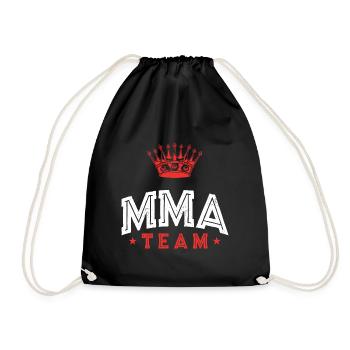 Mma Team - Turnbeutel - Schwarz - Vorne
