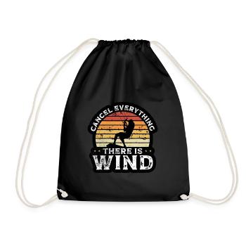 Kitesurfing - Sac de sport léger - noir - Devant