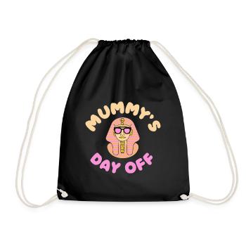 Mummys Day Off – Spa Lustig Mama Relax Urlaub - Turnbeutel - Schwarz - Vorne