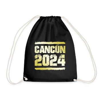 Cancún 2024 Médaille d’or - Sac de sport léger - noir - Devant