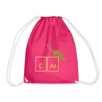 Cat (Calcium, Astat)(Katze) - Turnbeutel - Fuchsia - Vorne