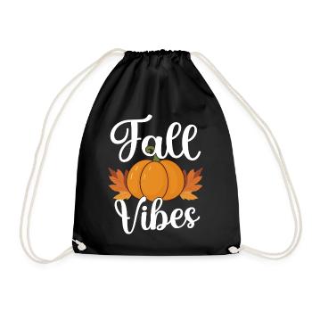 Automne - Sac de sport léger - noir - Devant
