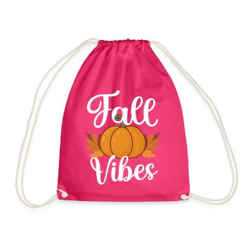 Herbst - Turnbeutel - Fuchsia - Vorne