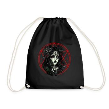 Femme Fatale - Drawstring Bag - black - Front