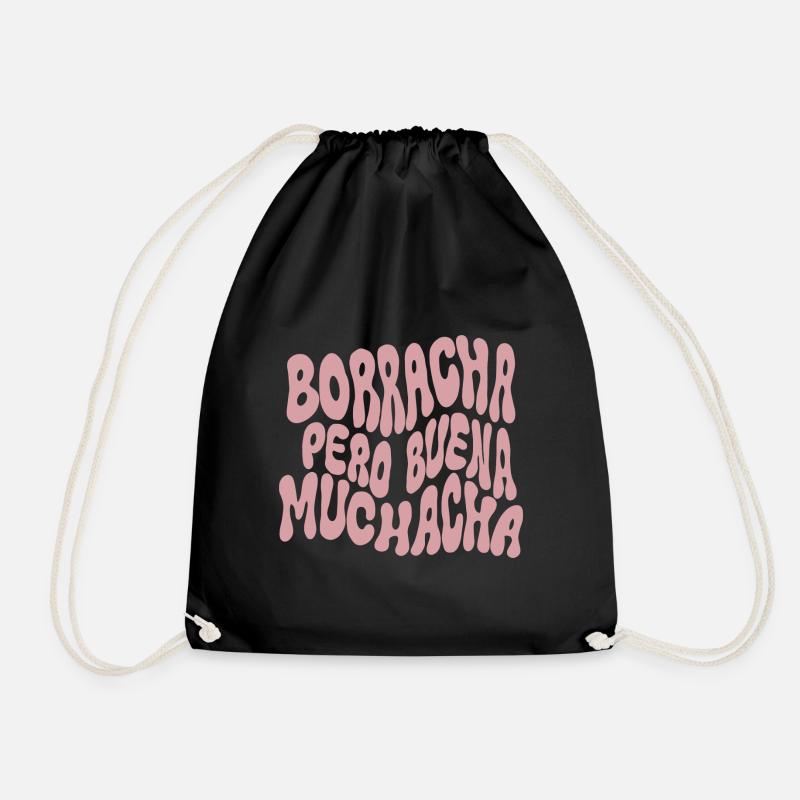 Borracha pero buena muchacha - Turnbeutel - Schwarz