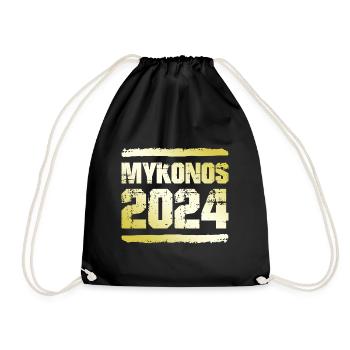 Mykonos 2024 Médaille d’or - Sac de sport léger - noir - Devant