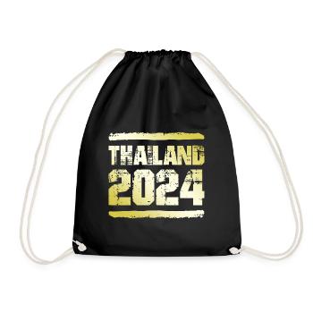 Thaïlande 2024 Médaille d’or - Sac de sport léger - noir - Devant