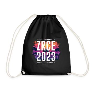 Zrce 2023 - Drawstring Bag - black - Front