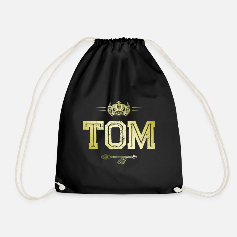 Tom - Turnbeutel - Schwarz