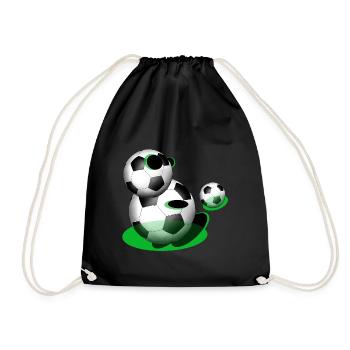 Footballeurs Footballeurs - Sac de sport léger - noir - Devant