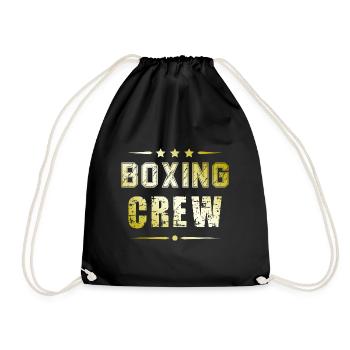 Boxing Crew - Drawstring Bag - black - Front