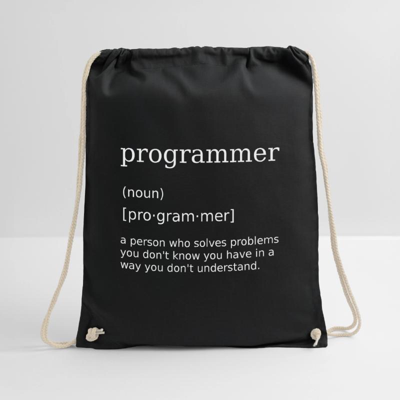 Programmer Quote Computer Scientist Computer Scientist Drawstring Bag