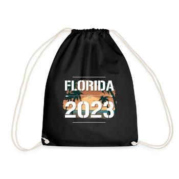 Florida 2023 - Drawstring Bag - black - Front