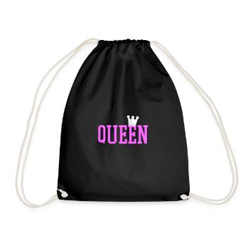 Queen! - Turnbeutel - Schwarz - Vorne