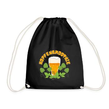 Hopfensmoothie - Turnbeutel - Schwarz - Vorne