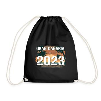 Grande Canarie 2023 (Garantie du prix le plus bas) - Sac de sport léger - noir - Devant