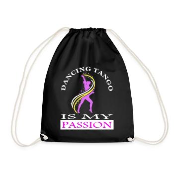 Tango Dance Tango Dancers Dance Couple Dance Class gift - Drawstring Bag - black - Front