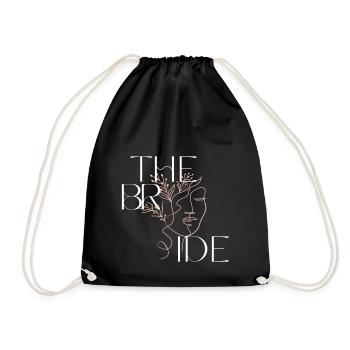 Mariée d’enterrement de vie de garçon - Sac de sport léger - noir - Devant