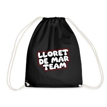 Lloret De Mar Team - Turnbeutel - Schwarz - Vorne