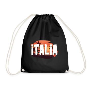 Italia - Sac de sport léger - noir - Devant