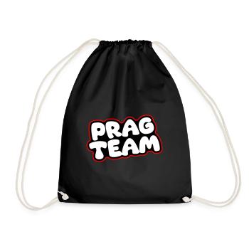 Prague Team - Drawstring Bag - black - Front