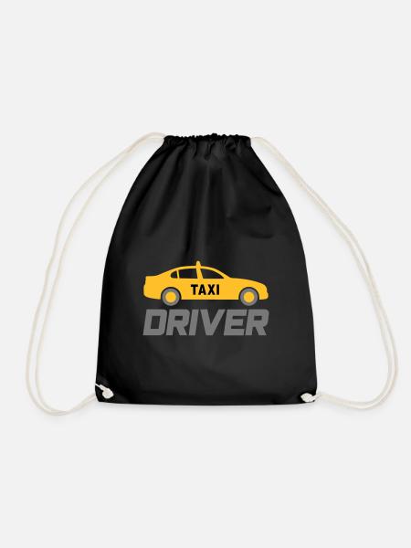 Taxi driver (Auto) - Turnbeutel - Schwarz