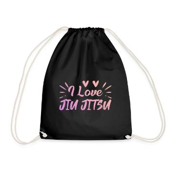 J’adore le Jiu Jitsu - Sac de sport léger - noir - Devant