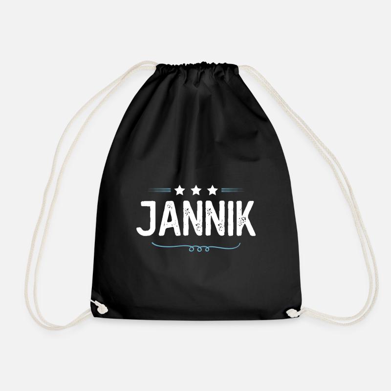 Jannik - Turnbeutel - Schwarz