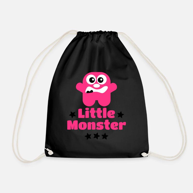 Little Monster - Turnbeutel - Schwarz