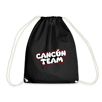 Cancun Team - Turnbeutel - Schwarz - Vorne
