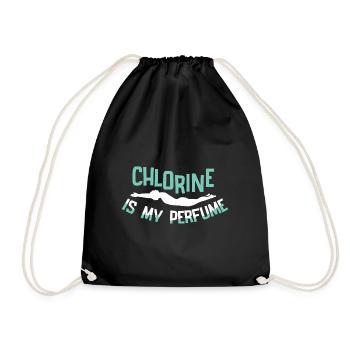 Nageurs Natation 50 mètres piste Brasse - Sac de sport léger - noir - Devant