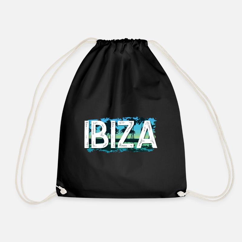 Ibiza - Turnbeutel - Schwarz