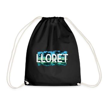 Lloret De Mar - Turnbeutel - Schwarz - Vorne