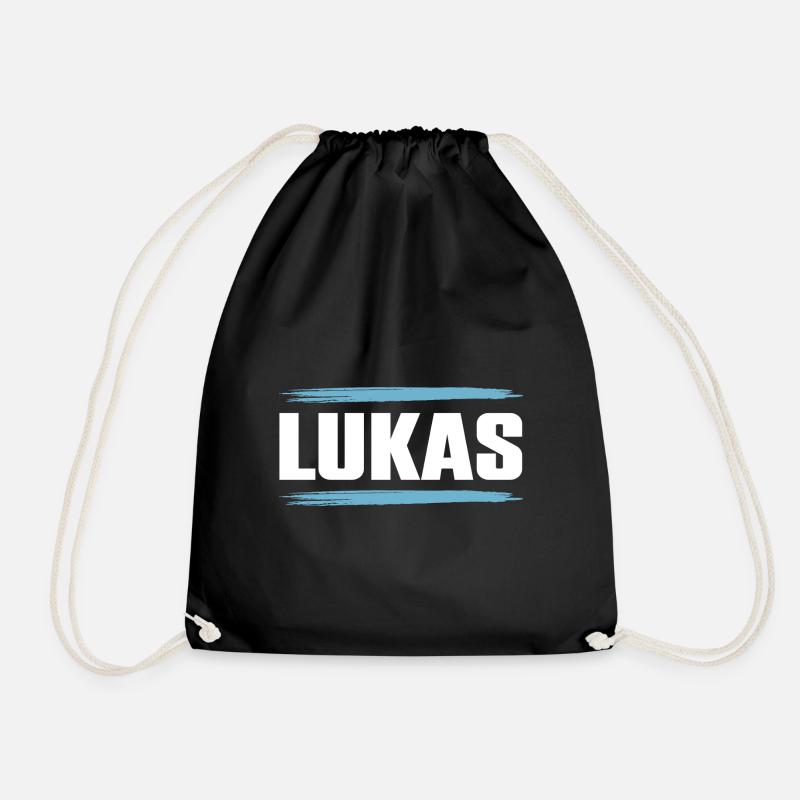 Lukas - Turnbeutel - Schwarz