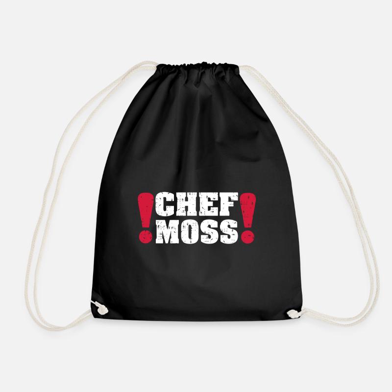 chefmoss - Turnbeutel - Schwarz