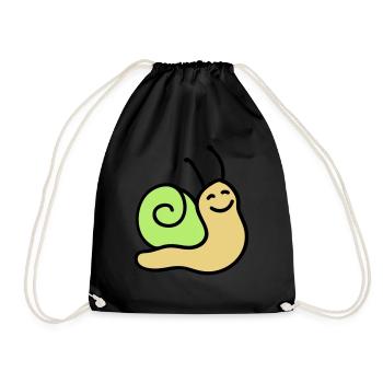 Merry screw 3 - Drawstring Bag - black - Front