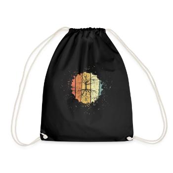 Environmental Protection Fridays for Future - Drawstring Bag - black - Front