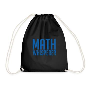 Math nerd - Sac de sport léger - noir - Devant