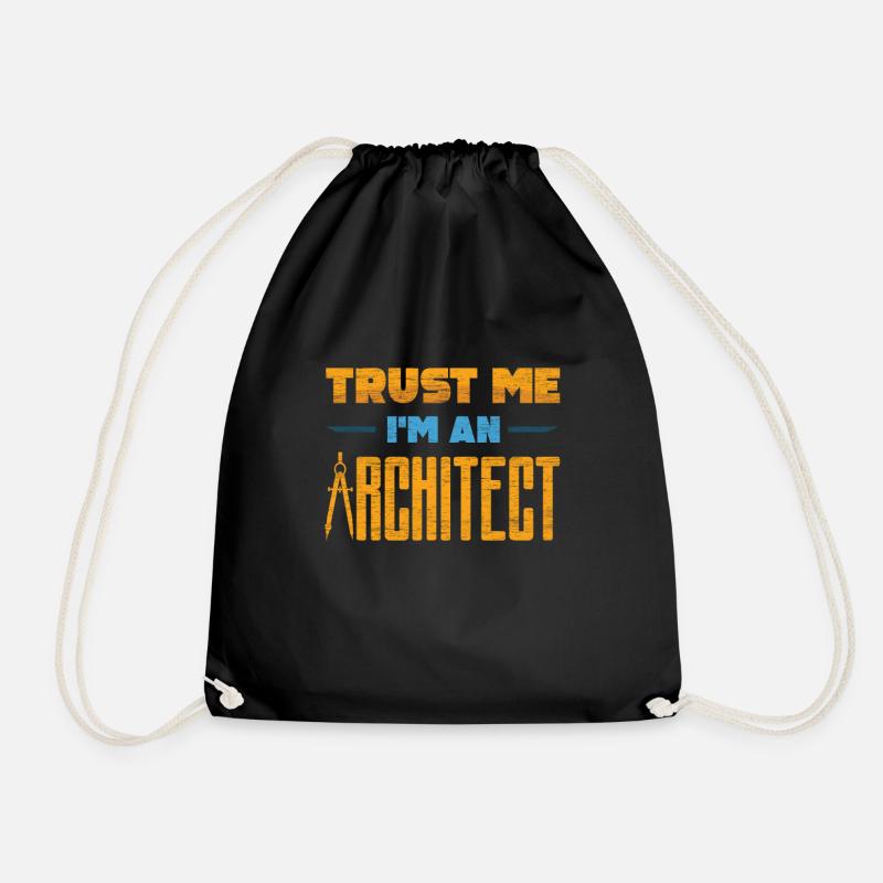 Architekt - Turnbeutel - Schwarz