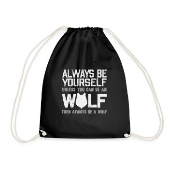Wolf - Sac de sport léger - noir - Devant