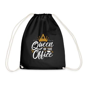 Reine du bureau - Sac de sport léger - noir - Devant