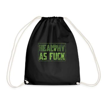 brocoli - Sac de sport léger - noir - Devant