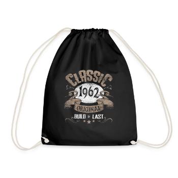 Anniversaire 1962 - Sac de sport léger - noir - Devant