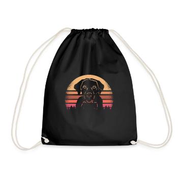 Labrador - Sac de sport léger - noir - Devant