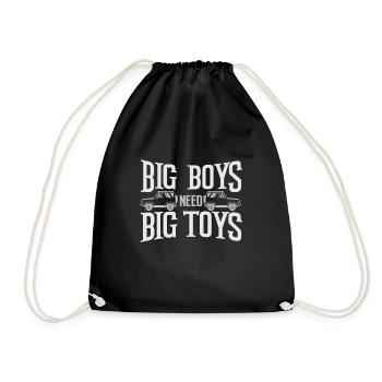 Véhicule tout terrain - Sac de sport léger - noir - Devant