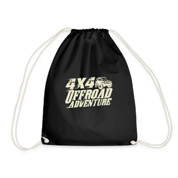 Véhicule tout terrain - Sac de sport léger - noir - Devant