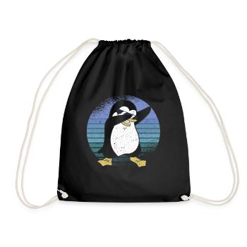 Costume de pingouin, pingouins, pingouins - Sac de sport léger - noir - Devant