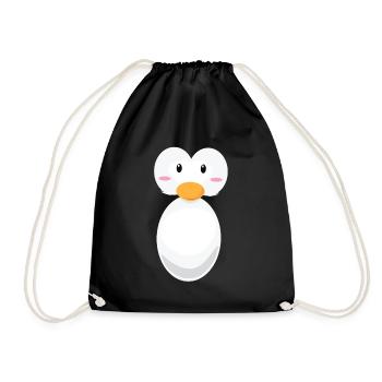Costume de pingouin, pingouins, pingouins - Sac de sport léger - noir - Devant